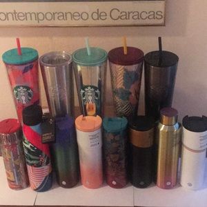 Starbucks lot of 13 Tumblers Cups NEW